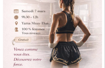 Cours de boxe thaï spécial femmes