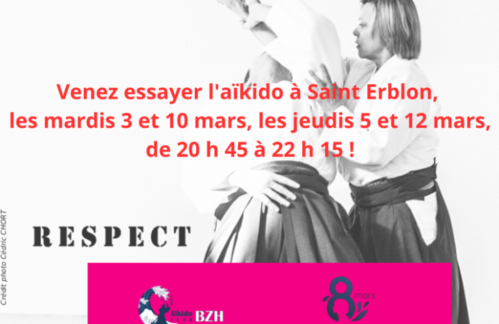 Essayez l&rsquo;aïkido à Saint-Erblon