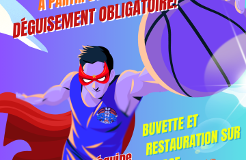 Tournoi de basket déguisé