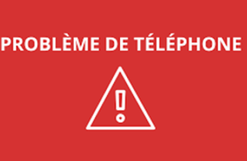 Panne téléphonique mairie