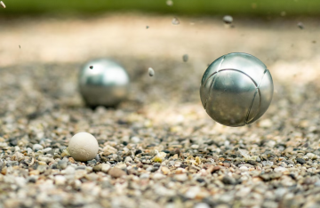 Concours de pétanque