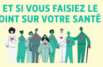 La CPAM vous invite à réaliser un examen de prévention en santé, pris en charge à 100%