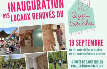 Inauguration des nouveaux locaux du Quai de la Seiche