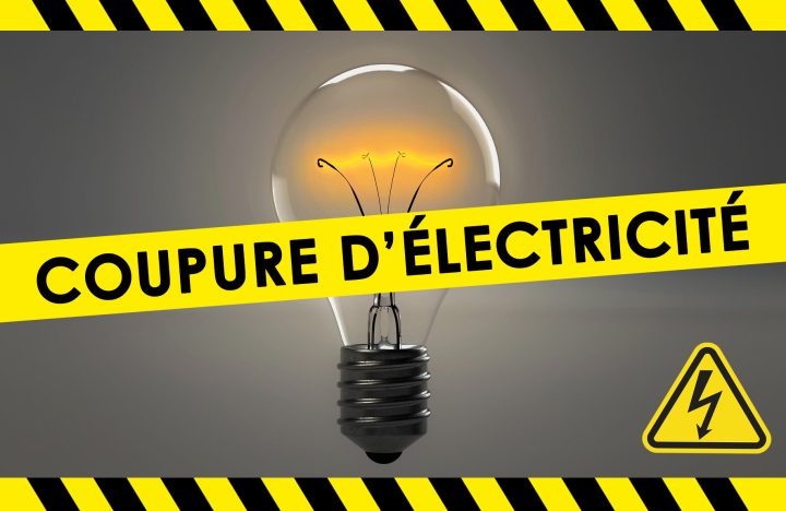 Coupure d&rsquo;électricité prévue le 31 août