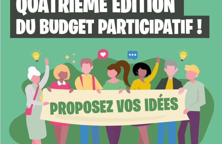 Budget participatif : lancement de la 4e édition