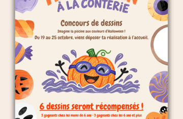 Halloween à la piscine de la Conterie